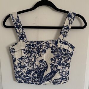 Floral Print Women's Top